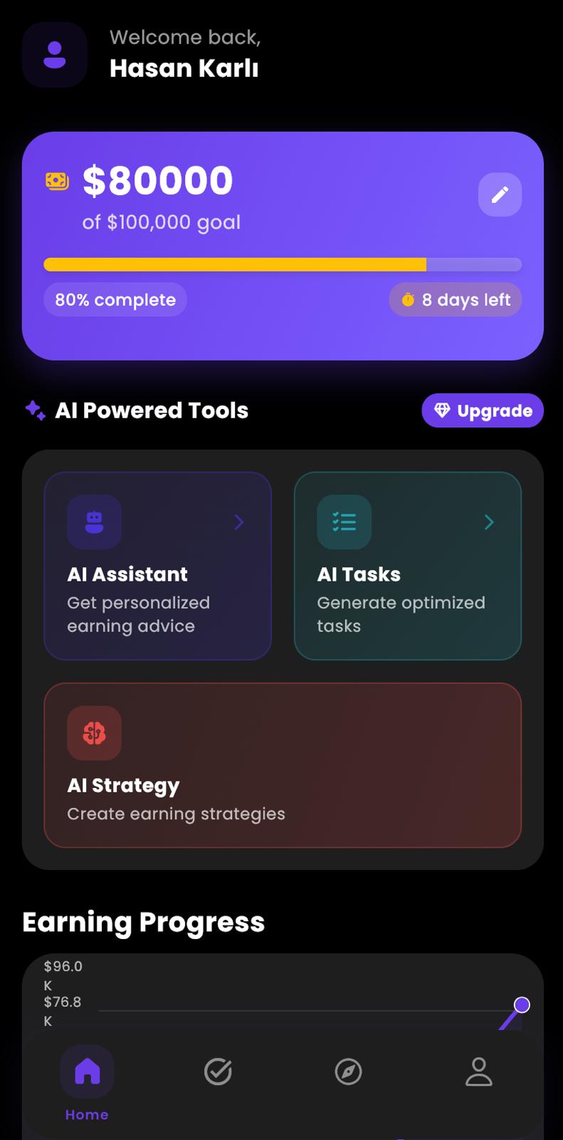 Hive Earn App Screenshot